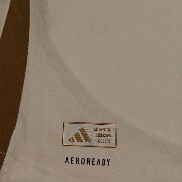 Adidas LAFC 25/26 Away Jersey Men's Size S Small White NWT Gold Soccer MLS - Picture 8 of 12